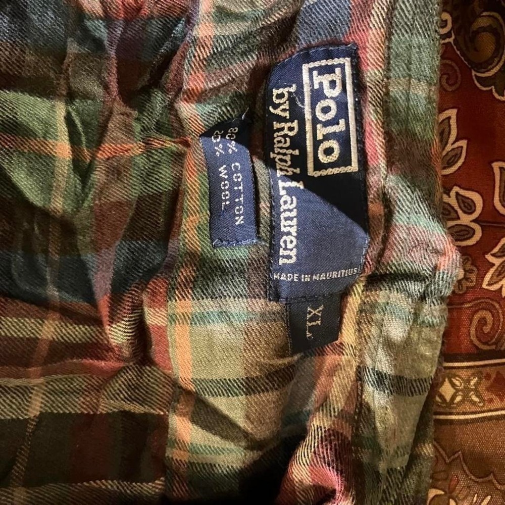 Ralph Lauren plaid button-up long sleeve #casual